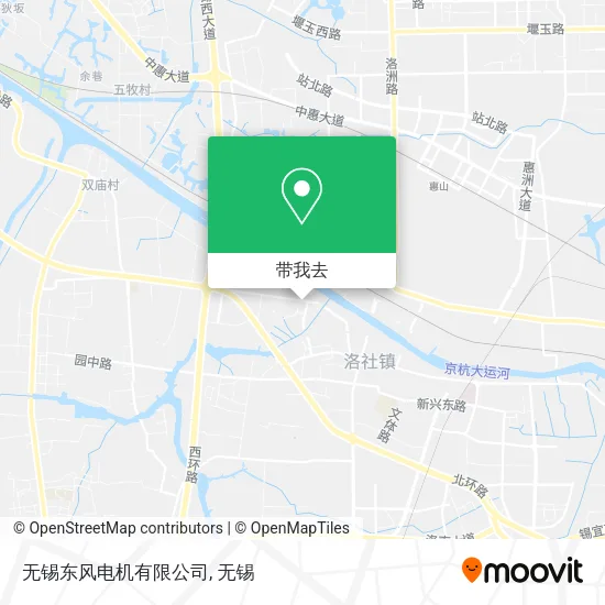 无锡东风电机有限公司地图