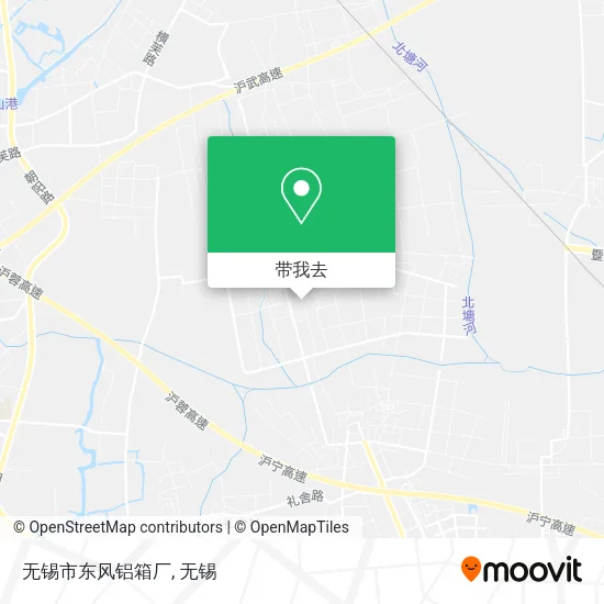 无锡市东风铝箱厂地图