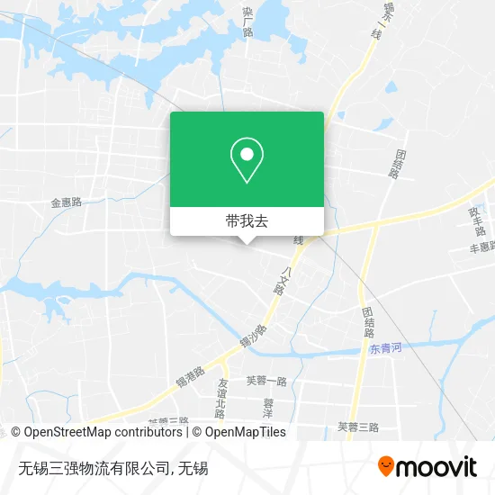无锡三强物流有限公司地图