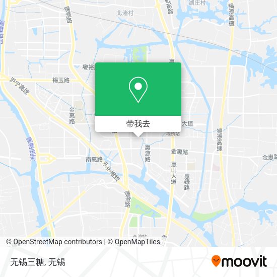 无锡三糖地图