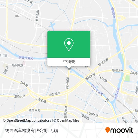 锡西汽车检测有限公司地图