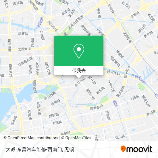 大诚·东昌汽车维修-西南门地图