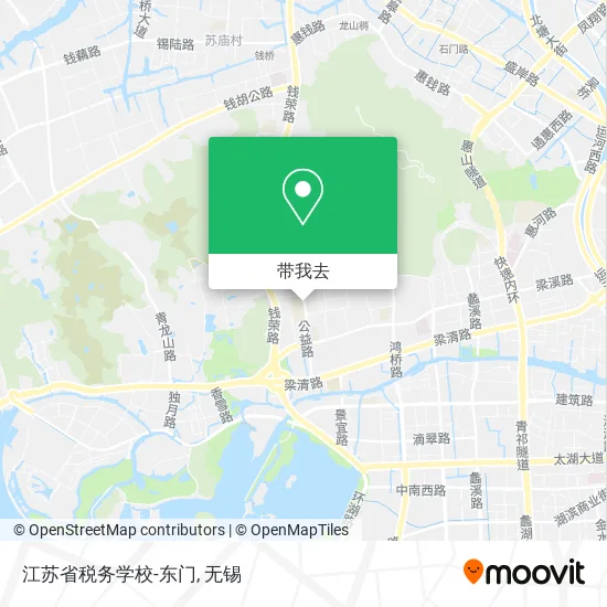 江苏省税务学校-东门地图