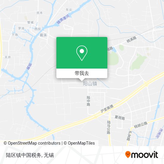 陆区镇中国税务地图