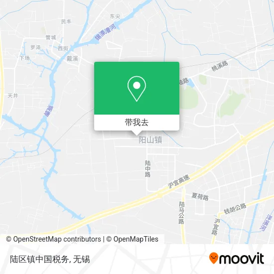 陆区镇中国税务地图