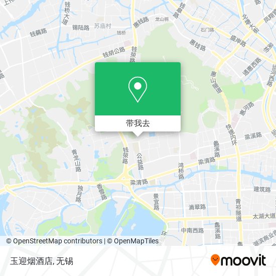 玉迎烟酒店地图