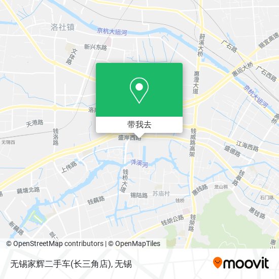 无锡家辉二手车(长三角店)地图