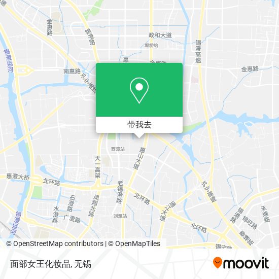 面部女王化妆品地图