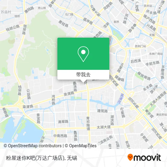 粉屋迷你K吧(万达广场店)地图
