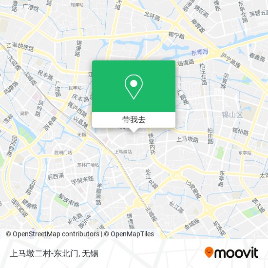 上马墩二村-东北门地图