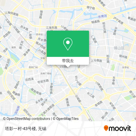 塔影一村-43号楼地图