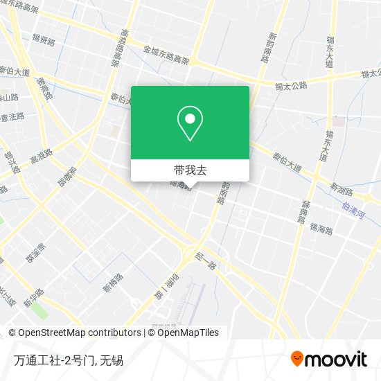 万通工社-2号门地图
