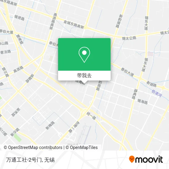万通工社-2号门地图