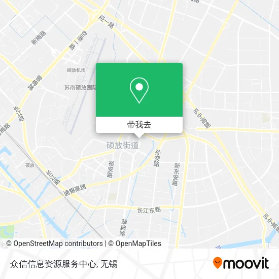众信信息资源服务中心地图