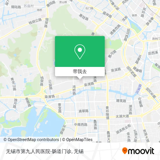 无锡市第九人民医院-肠道门诊地图