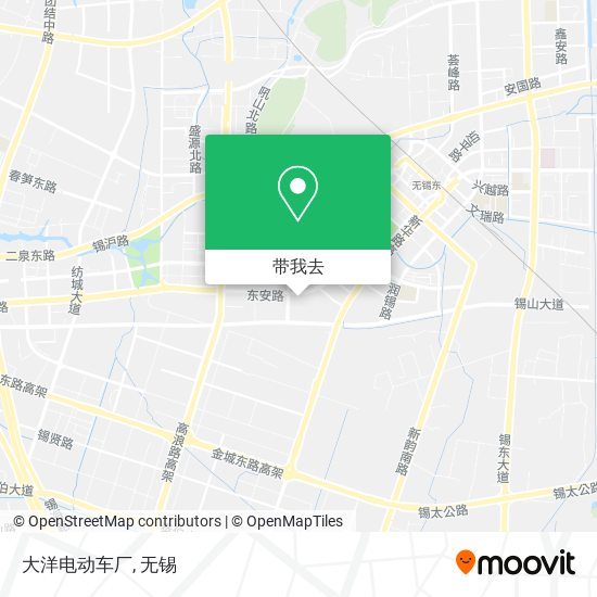 大洋电动车厂地图