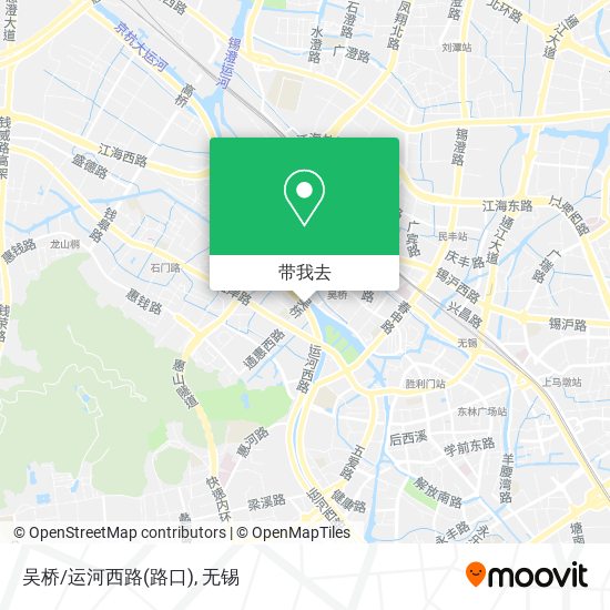 吴桥/运河西路(路口)地图