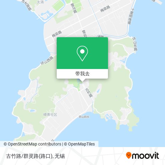 古竹路/群灵路(路口)地图