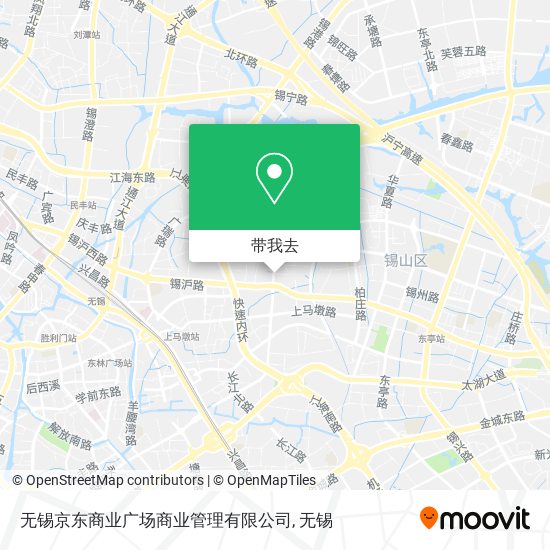 无锡京东商业广场商业管理有限公司地图