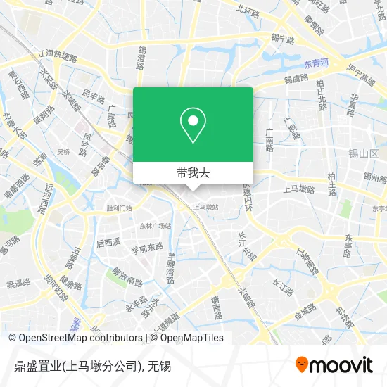 鼎盛置业(上马墩分公司)地图