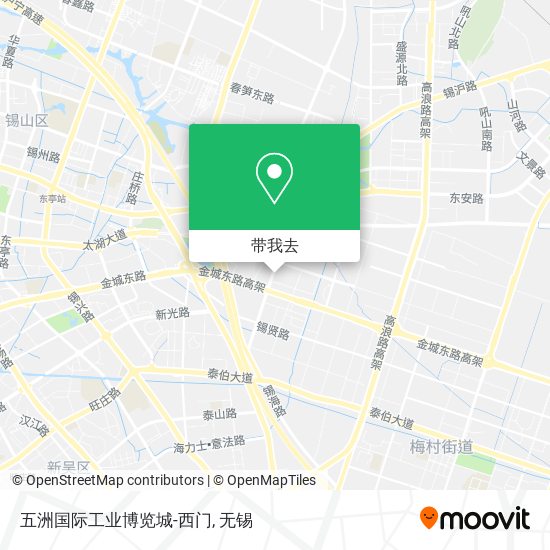 五洲国际工业博览城-西门地图