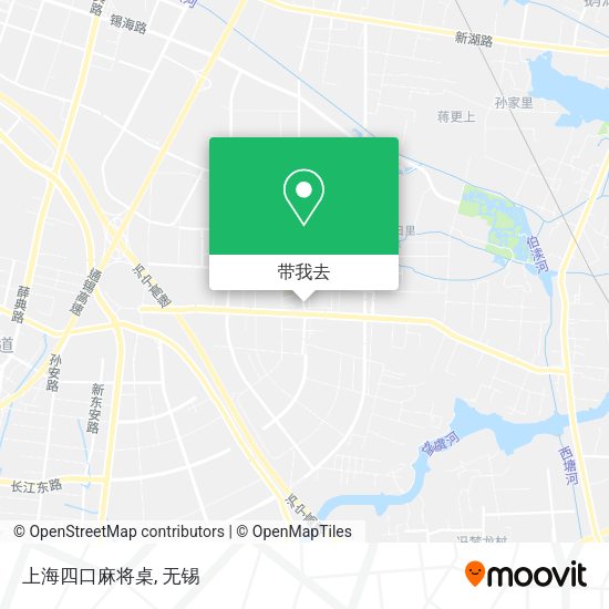 上海四口麻将桌地图