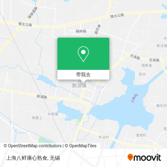 上海八鲜康心熟食地图