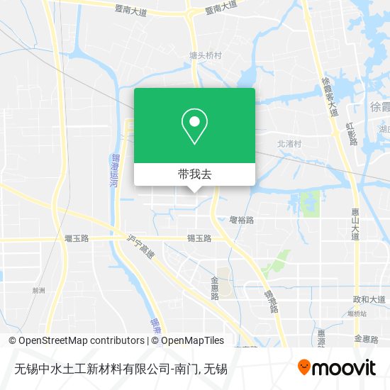 无锡中水土工新材料有限公司-南门地图