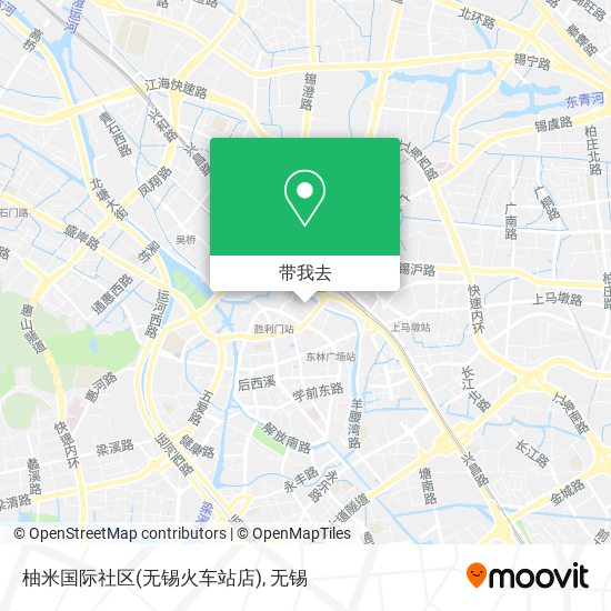 柚米国际社区(无锡火车站店)地图