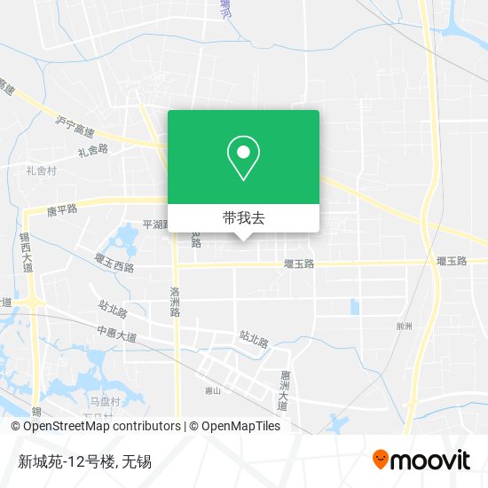 新城苑-12号楼地图
