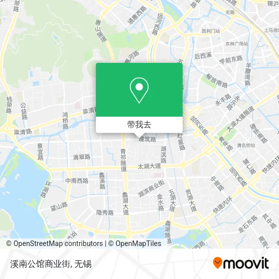 溪南公馆商业街地图