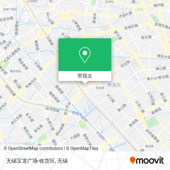 无锡宝龙广场-收货区地图
