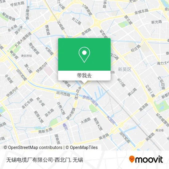 无锡电缆厂有限公司-西北门地图