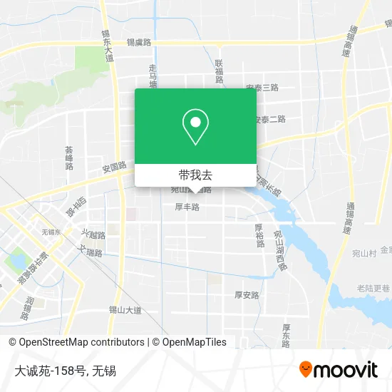 大诚苑-158号地图