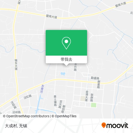 大成村地图