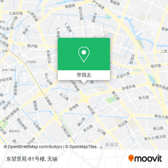 东望景苑-81号楼地图