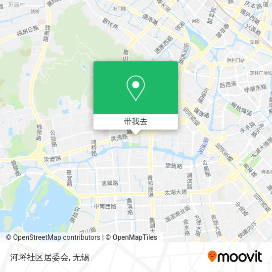 河埒社区居委会地图