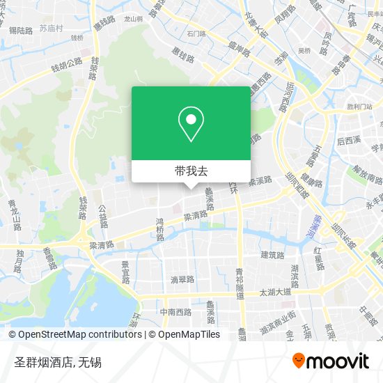 圣群烟酒店地图