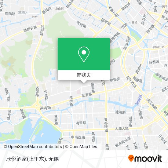 欣悦酒家(上里东)地图