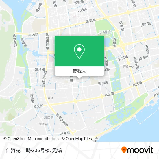 仙河苑二期-206号楼地图