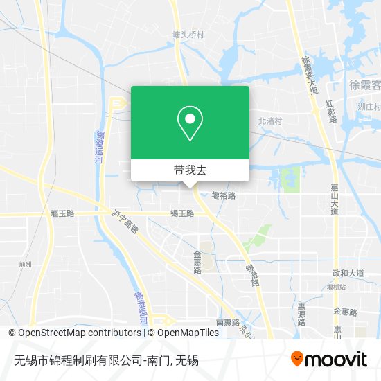 无锡市锦程制刷有限公司-南门地图