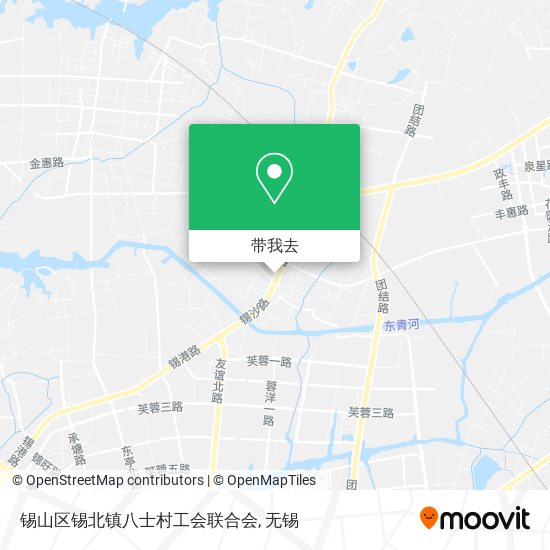 锡山区锡北镇八士村工会联合会地图