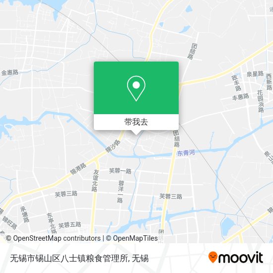 无锡市锡山区八士镇粮食管理所地图