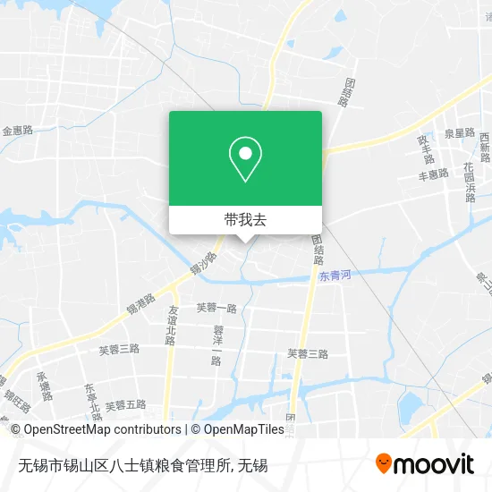 无锡市锡山区八士镇粮食管理所地图