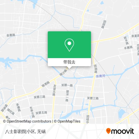 八士影剧院小区地图