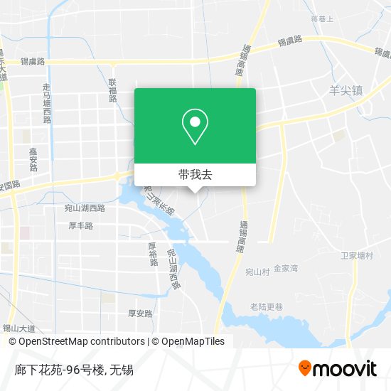 廊下花苑-96号楼地图