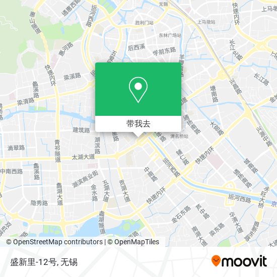 盛新里-12号地图