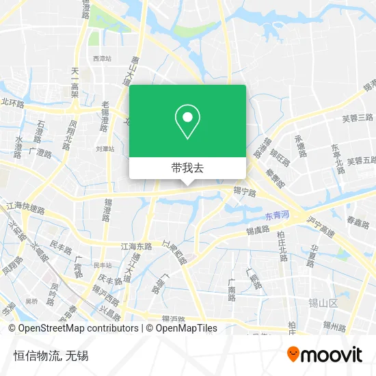 恒信物流地图