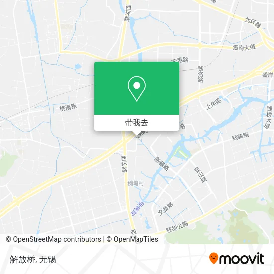 解放桥地图