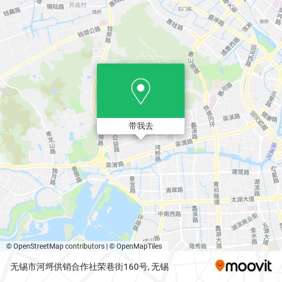 无锡市河埒供销合作社荣巷街160号地图